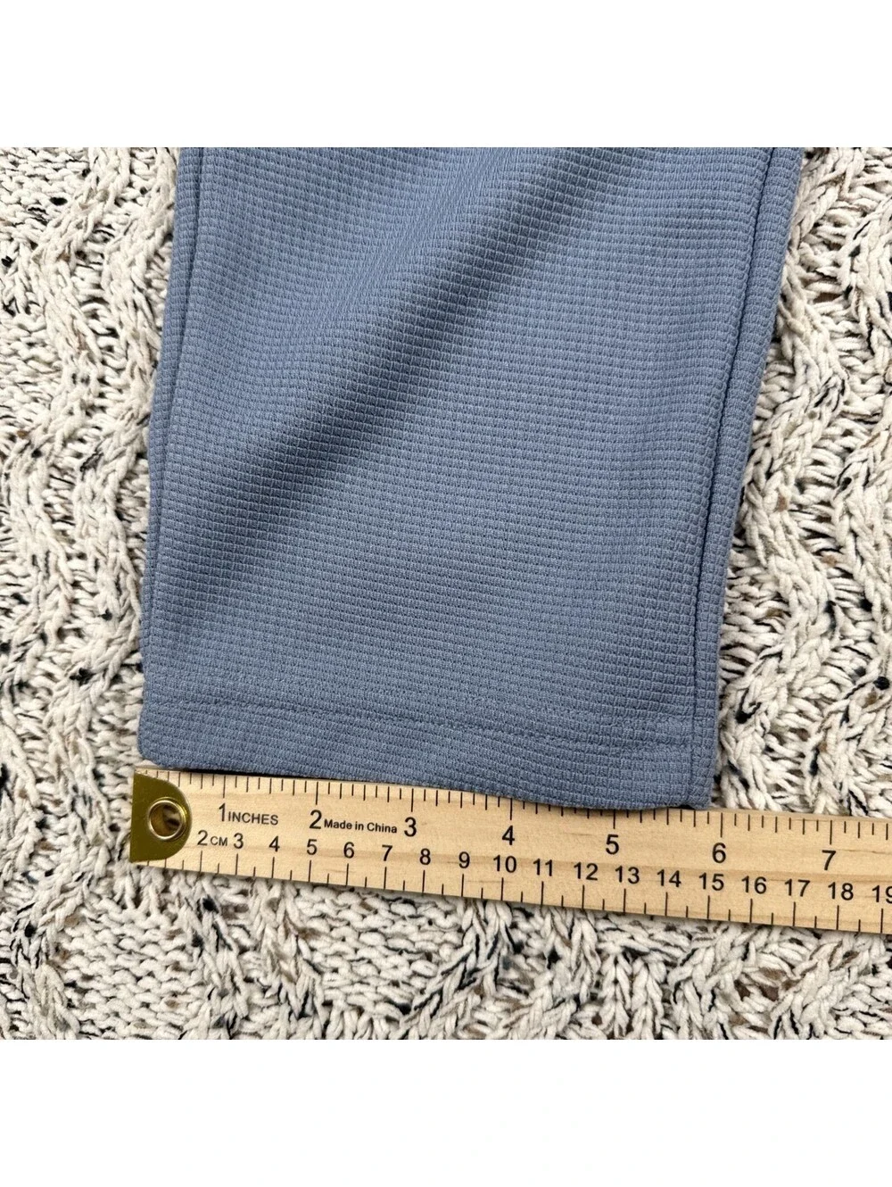 SHEIN Men’s Sweatpants Size S Fleece Joggers Blue Casual Gym Workout Solid Pants